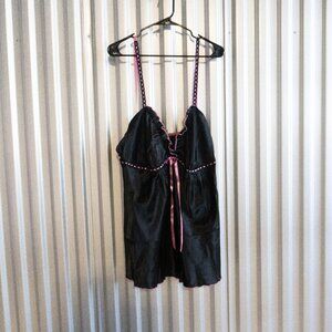 Cato Woman black and pink slip (22/24W, 3XL)